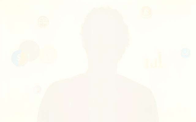 Illustration of a person learning about financial data on a tablet, surrounded by abstract graphs and currency symbols.